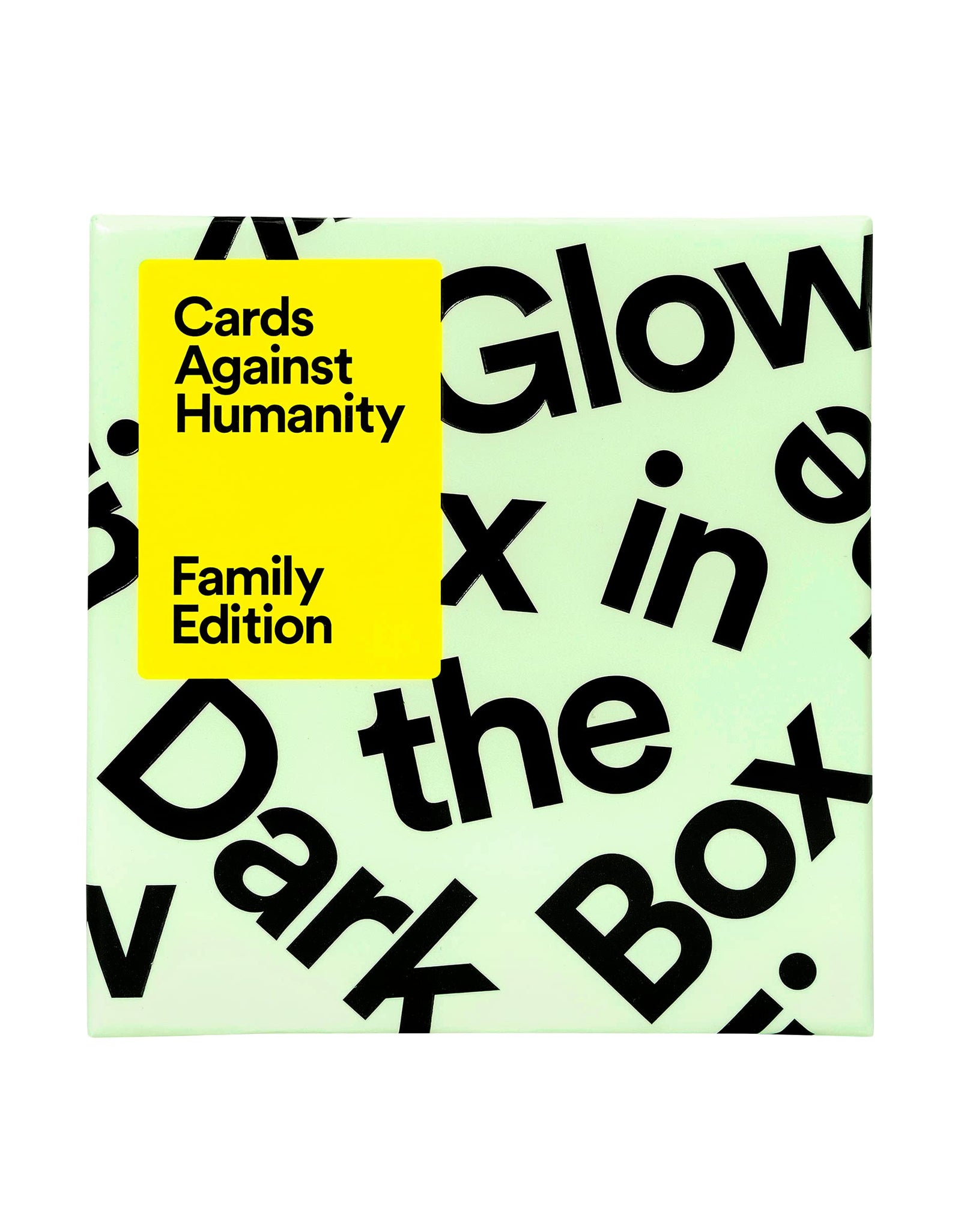 Cards Against Humanity Family Edition: Glow in The Dark Box • 300-Card Expansion