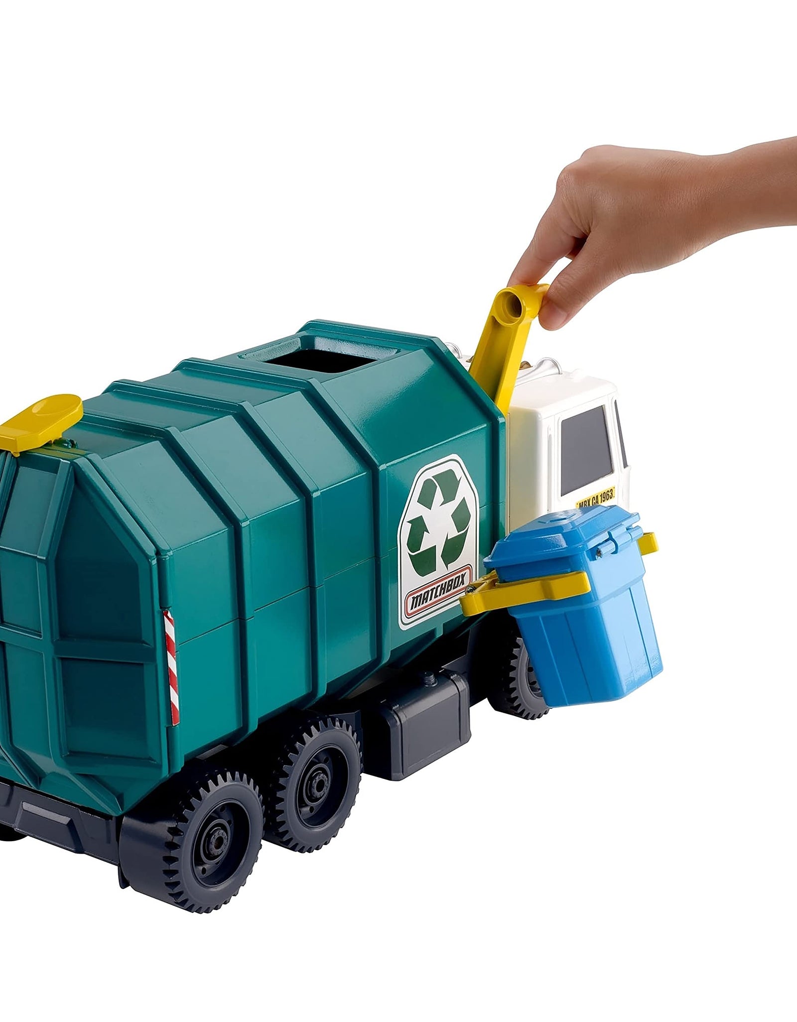 Matchbox Garbage Truck Large [Amazon Exclusive] Multi, 15"