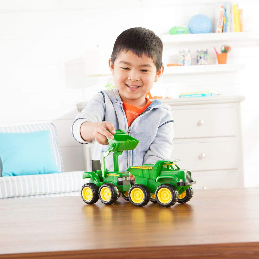 TOMY John Deere Sandbox Vehicle (2 Pack) Green