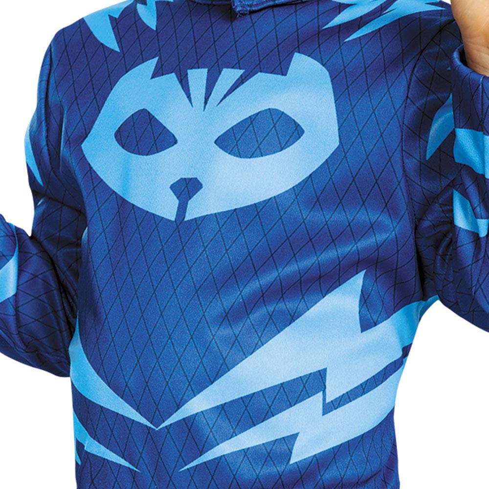 Disguise Catboy Classic Toddler PJ Masks Costume, Medium/3T-4T, Blue