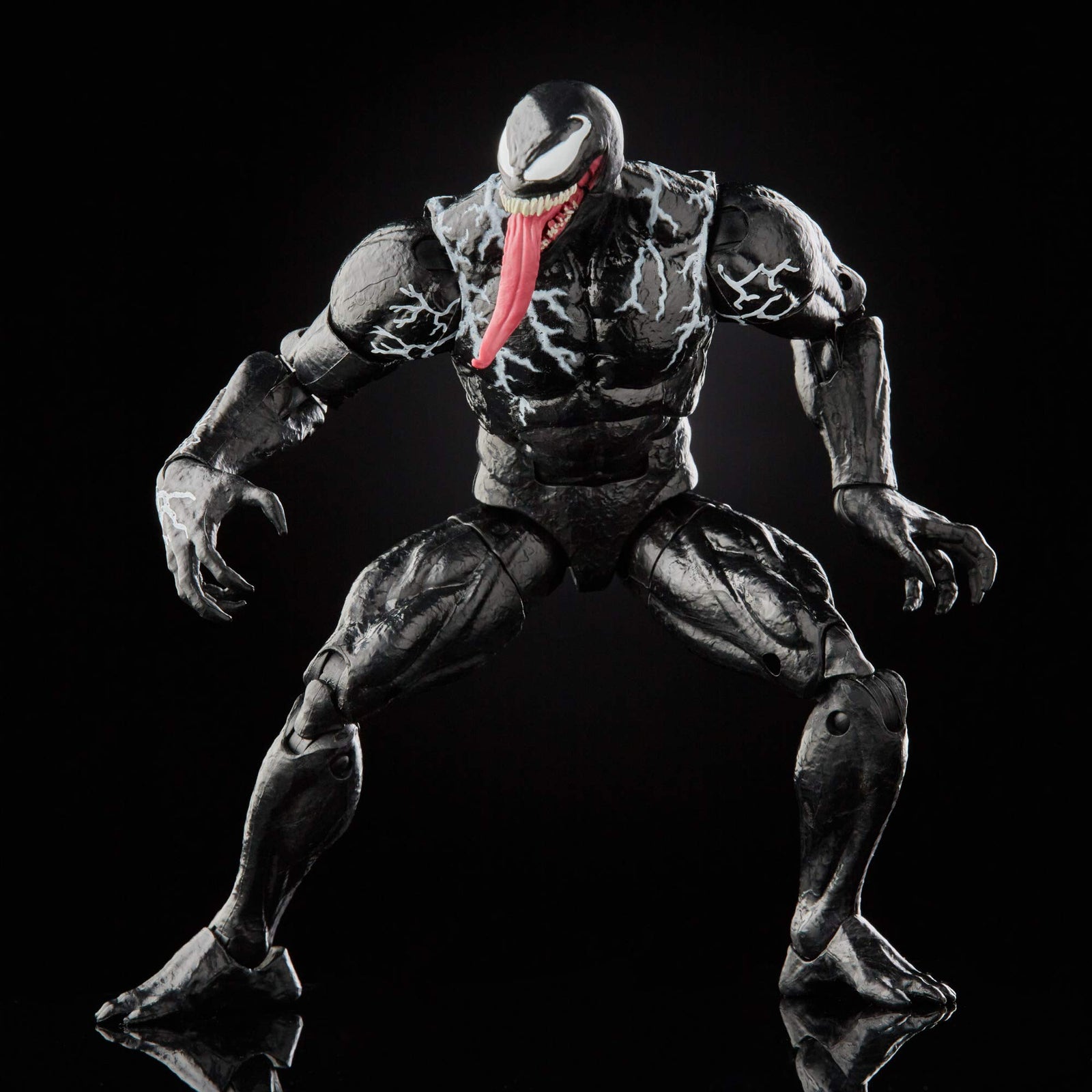 Hasbro Marvel Legends Series Venom 6-inch Collectible Action Figure Venom Toy, Premium Design and 3 Accessories