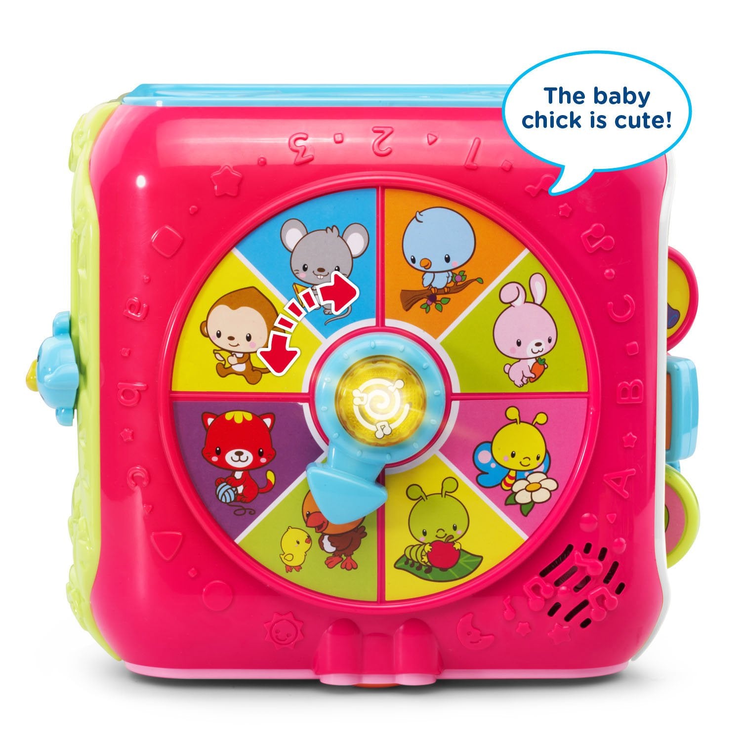 VTech Sort and Discovery Activity Cube (Frustration Free Packaging), Pink