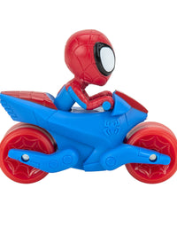 Spidey and His Amazing Friends 2 n 1 Web Strike Feature Vehicle - Must-Have Toy for All Fans
