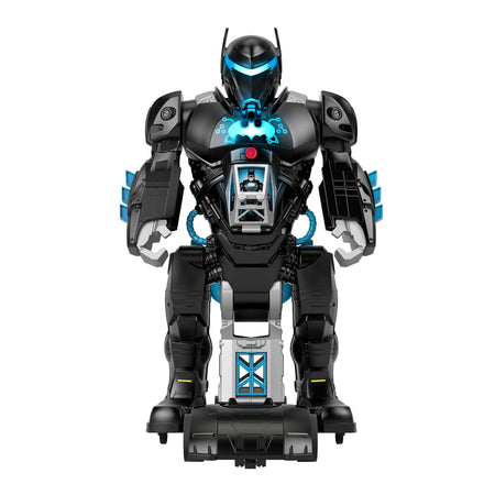 Fisher-Price Imaginext DC Super Friends Bat-Tech Batbot, Transforming 2-in-1 Batman Robot and Playset with Lights and Sounds for Kids Ages 3-8