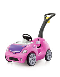 Step2 Whisper Ride II Push Car | Pink Toddler Ride On Toy
