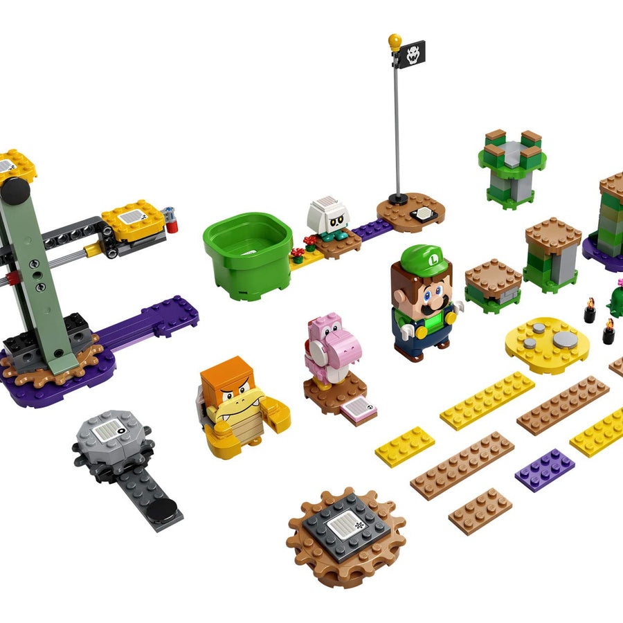 LEGO Super Mario Adventures with Luigi Starter Course 71387 Building Kit; Collectible Toy Playset for Creative Kids, New 2021 (280 Pieces)