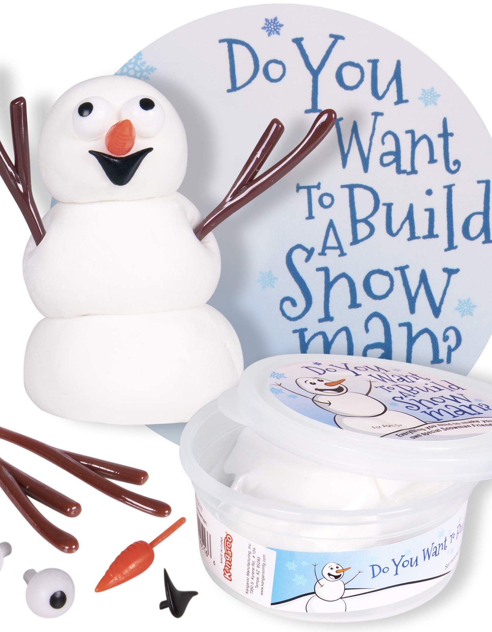Kangaroo's Do You Want to Build a Snowman, (3-Pack)