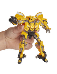 Transformers Toys Studio Series 49 Deluxe Class Movie 1 Bumblebee Action Figure - Kids Ages 8 & Up, 4.5"
