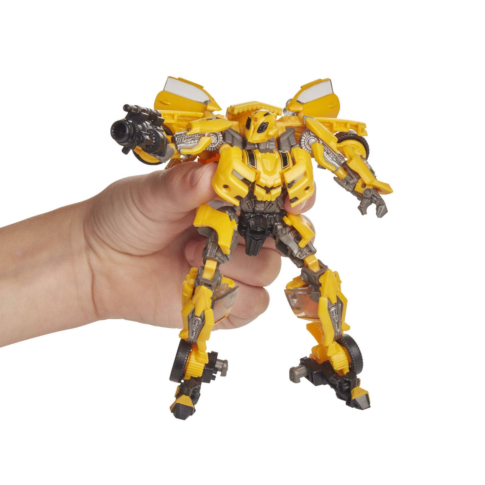 Transformers Toys Studio Series 49 Deluxe Class Movie 1 Bumblebee Action Figure - Kids Ages 8 & Up, 4.5"