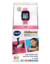 VTech KidiZoom Smartwatch DX2, Pink
