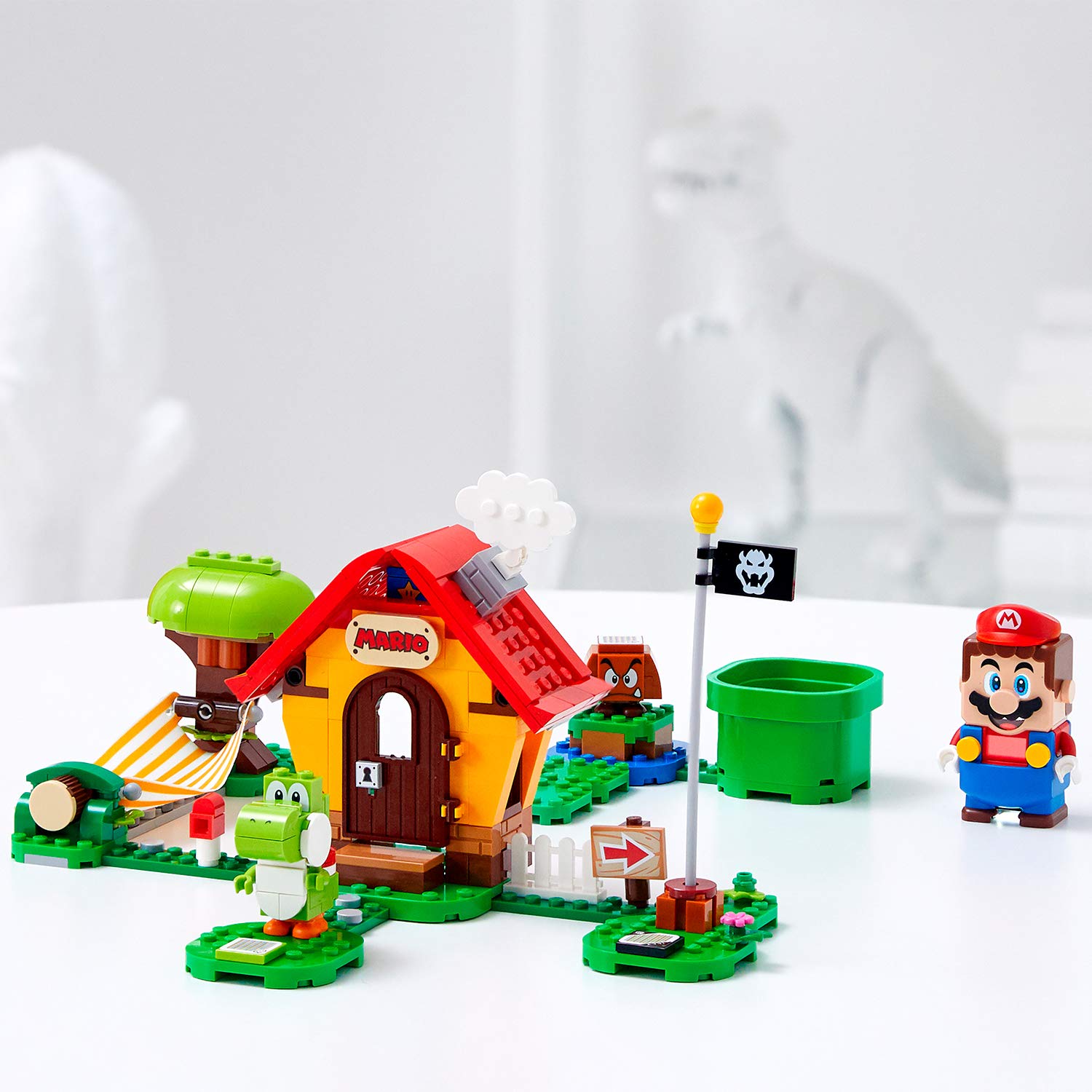 LEGO Super Mario Mario’s House & Yoshi Expansion Set 71367 Building Kit, Collectible Toy to Combine with The Super Mario Adventures with Mario Starter Course (71360) Set (205 Pieces)