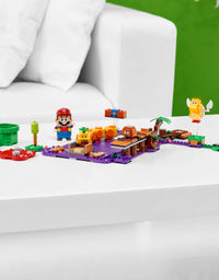 LEGO Super Mario Wiggler’s Poison Swamp Expansion Set 71383 Building Kit; Unique Gift Toy Playset for Creative Kids, New 2021 (374 Pieces)
