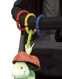 Nuby Linkables, 18 Colorful Attachable Links for Strollers, Car Seats, & Travel
