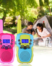 Selieve Toys for 3-12 Year Old Boys Girls, Walkie Talkies for Kids 22 Channels 2 Way Radio Toy with Backlit LCD Flashlight, 3 Miles Range for Outside, Camping, Hiking
