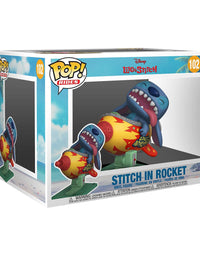 POP Funko Pop! Rides: Lilo & Stitch - Stitch in Rocket, Multicolor, Standard
