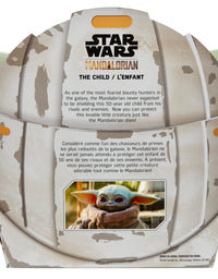 Star Wars Grogu Plush Toy, 11-in “The Child” from The Mandalorian, Collectible Stuffed Character for Movie Fans, Ages 3 Years and Older
