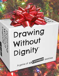 Drawing Without Dignity - Hilarious Adult Party Game - It's Like Cards Against Humanity Meets Pictionary!
