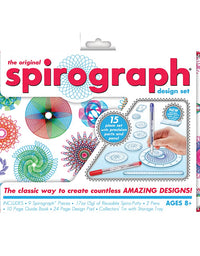 Spirograph Design Set Tin -- Classic Gear Design Kit in a Collectors Tin -- for Ages 8+
