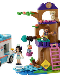LEGO Friends Vet Clinic Ambulance 41445 Building Kit; Collectible Toy with Ambulance, Rabbit and Kitten Toys, Children’s Vet Kit and Olivia and Emma Mini-Dolls, New 2021 (304 Pieces)
