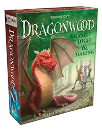 Gamewright Dragonwood A Game of Dice & Daring Board Game Multi-colored, 5"
