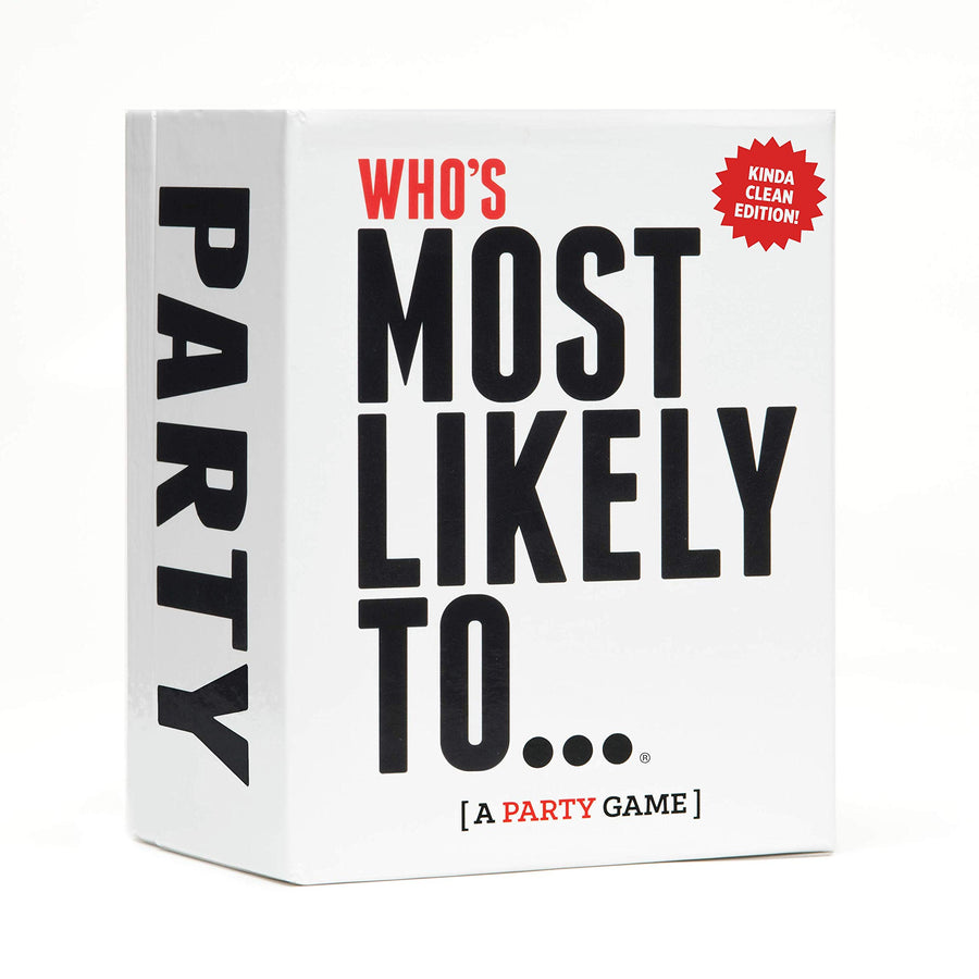 Who's Most Likely to... Kinda Clean Family Edition [A Party Game]