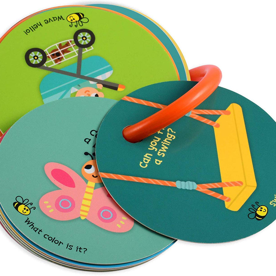 Mollybee Kids Outdoor Toddler Scavenger Hunt Cards at The Park