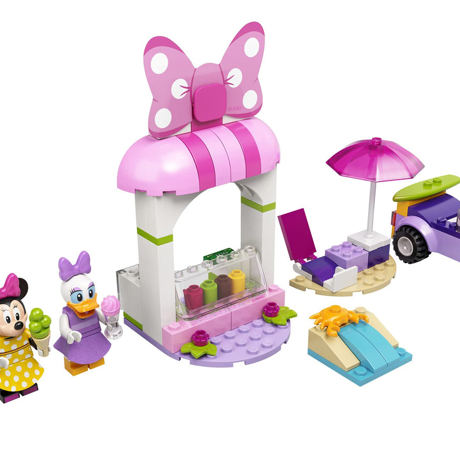 LEGO Disney Mickey and Friends Minnie Mouse’s Ice Cream Shop 10773 Building Kit; Fun Toy That Makes The Best Gift; New 2021 (100 Pieces)