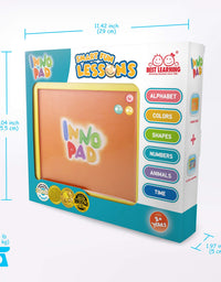 BEST LEARNING INNO PAD Smart Fun Lessons - Educational Tablet Toy to Learn Alphabet, Numbers, Colors, Shapes, Animals, Transportation, Time for Toddlers Ages 2 to 5 Years Old
