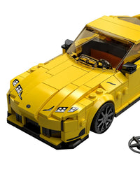 LEGO Speed Champions Toyota GR Supra 76901 Toy Car Building Toy; Racing Car Toy for Kids; New 2021 (299 Pieces)
