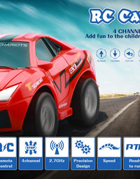 Toys for 2-5 Year Old Boys,Mini Remote Control Car,Toddler Toys Age 2-4,RC Car for Kids,Car Toys for Boys 3-5 Year Old,Gifts for 2 3 4 5 Year Old Boys Girls Birthday,Red
