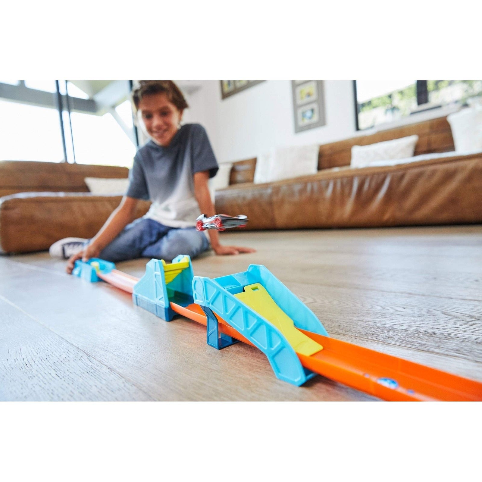 Hot Wheels Track Builder Pack Unlimited Premium Curve Parts Connecting Sets Ages 4 and Older
