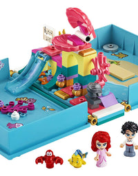 LEGO Disney Ariel’s Storybook Adventures 43176 Creative Little Mermaid Building Kit (105 Pieces)
