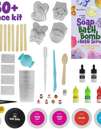 Soap & Bath Bomb Making Kit for Kids, 3-in-1 Spa Science Kit, Craft Gifts For Girls & Boys Age 6, 7, 8, 9, 10-12 Year Old Girl Crafts Kits : DIY Science Experiment Toys, Craft Gift For Kids Ages 6-12+
