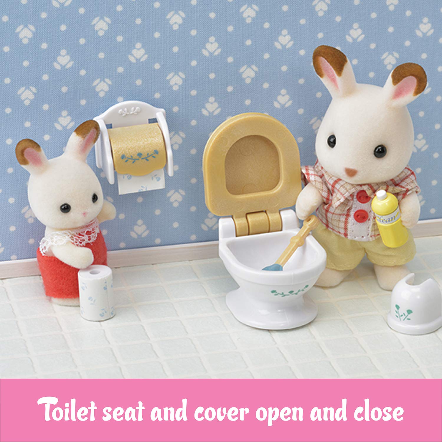 Calico Critters Country Bathroom Set