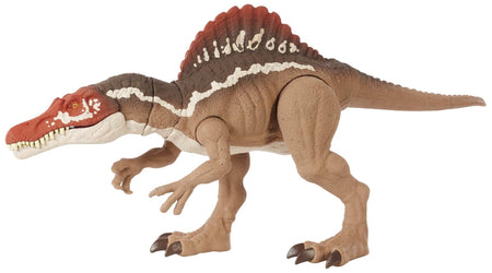 Jurassic World Extreme Chompin' Spinosaurus Dinosaur Action Figure, Huge Bite, Authentic Decoration, Movable Joints, Ages 4 Years Old & Up