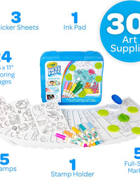 Crayola Color Wonder Mess Free Coloring Activity Set, 30+Piece, Toddler Toys, Gift for Kids 3, 4, 5, 6
