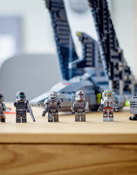 LEGO Star Wars The Bad Batch Attack Shuttle 75314 Awesome Toy with 2 Speeders Minifigures of Bad Batch Clones (969 Pieces)
