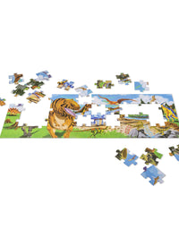 Melissa & Doug Land of Dinosaurs Floor Puzzle (48 pcs, 4 feet long)
