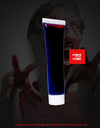 Realistic Looking Costume Makeup Blood – Zombie/Vampire Tube Blood 1 oz.
