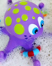 Nuby Octopus Floating Bath Toy , Purple
