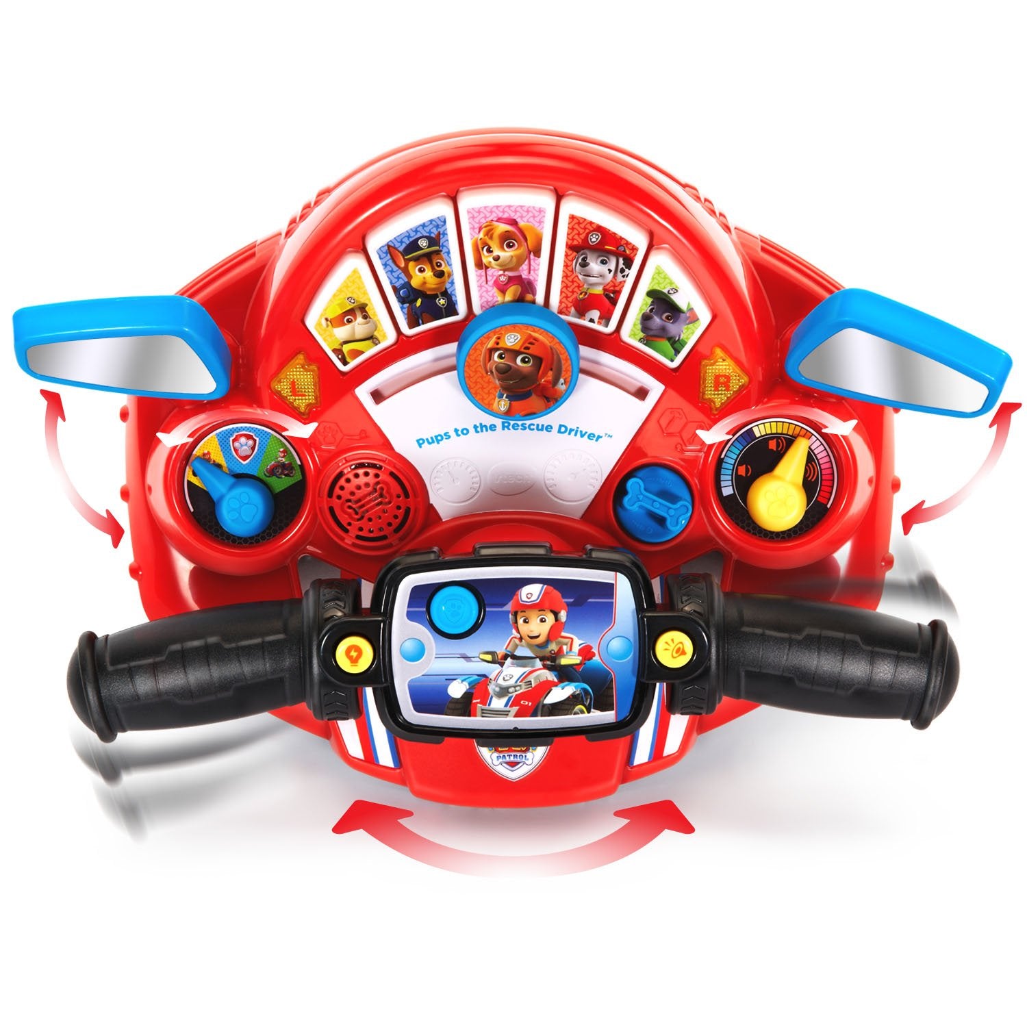 VTech PAW Patrol Pups to The Rescue Driver, Red