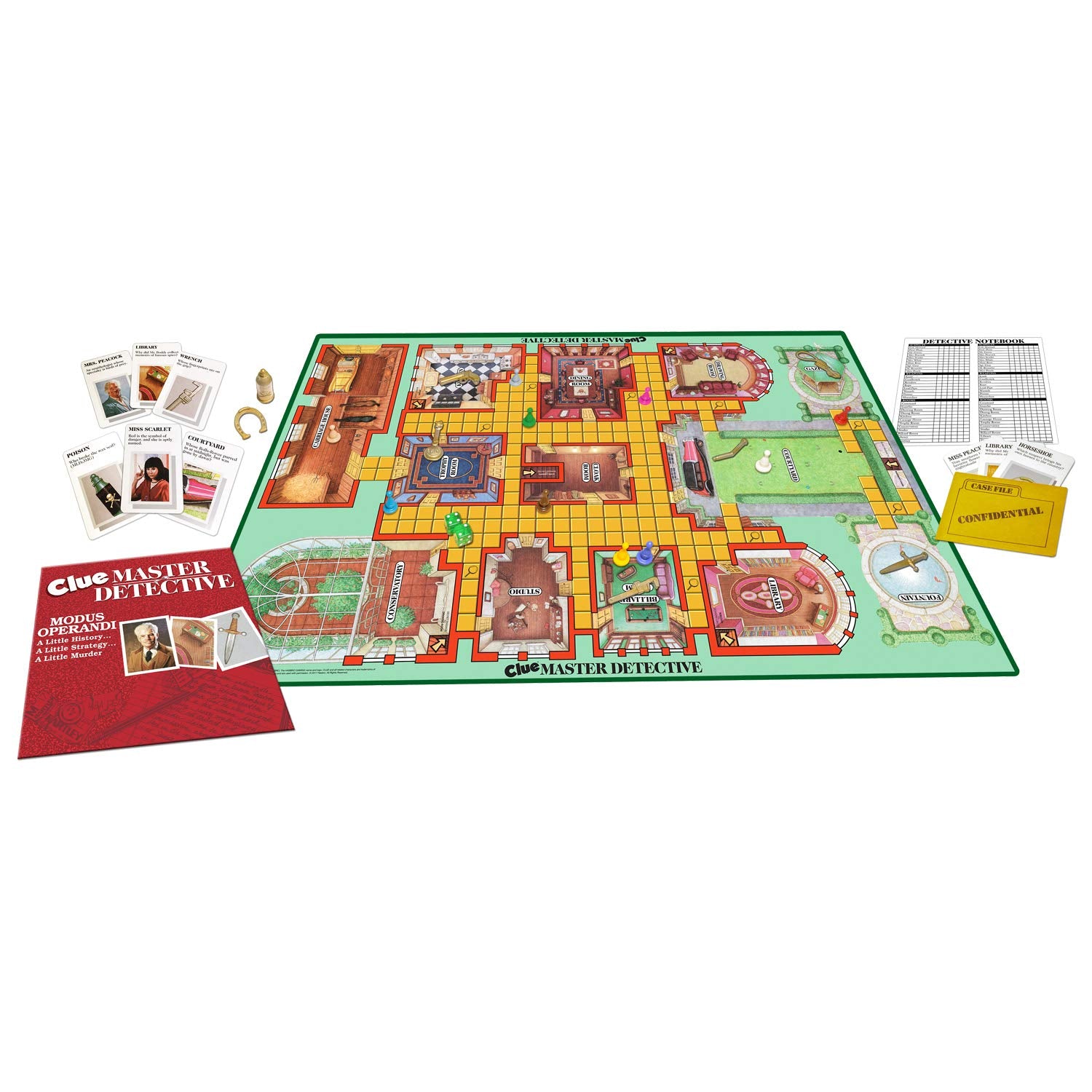 Winning Moves Games Clue Master Detective - Board Game, Multi-Colored