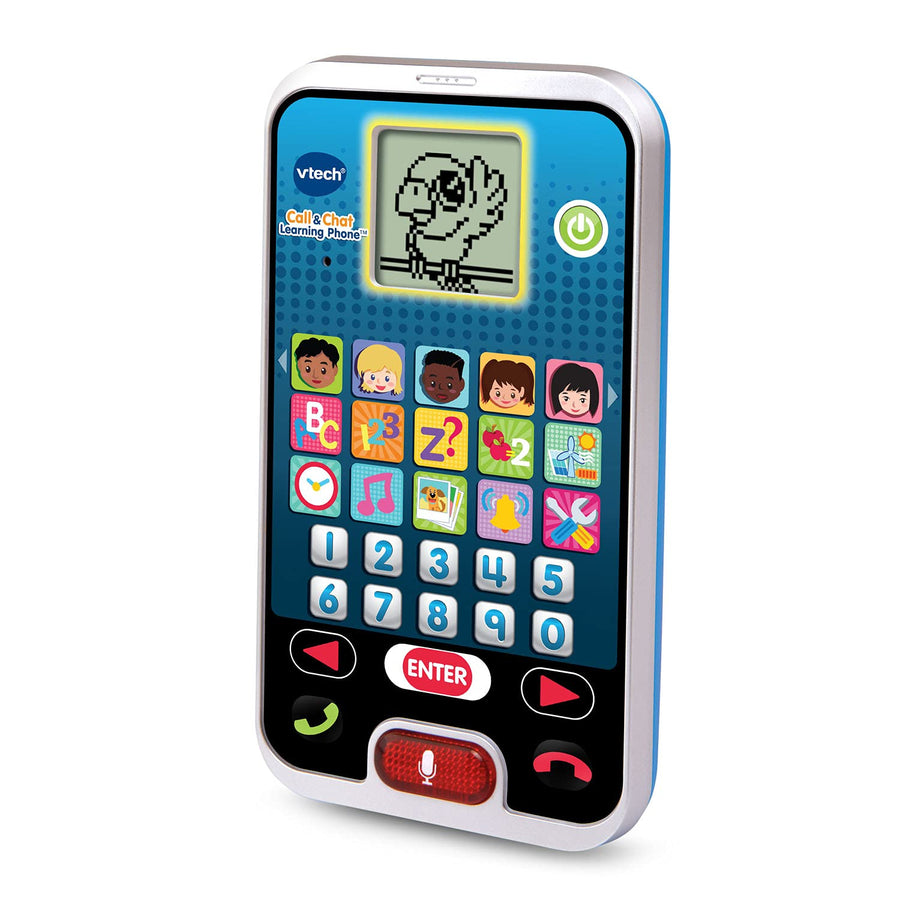 VTech Call and Chat Learning Phone, Black