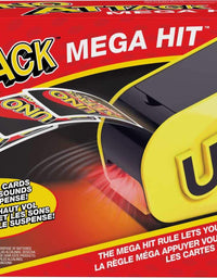 UNO Attack Mega Hit Card Game with Random-Action Launcher with Lights & Sounds & 112 Cards, Kid, Teen & Adult Game Night Gift Ages 7 Years & Older [Amazon Exclusive]
