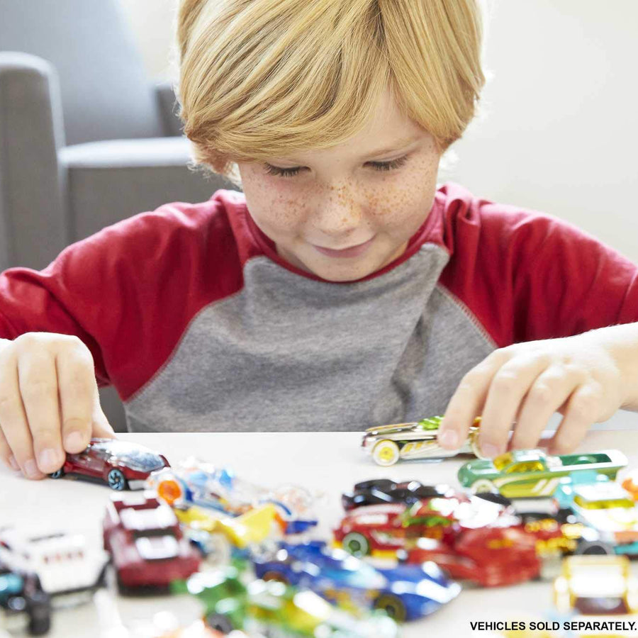 Hot Wheels Muscle Mania 10 Pack Mini Collection, 10 1:64 Scale Muscle Cars Each with Authentic Sculpt, Iconic Casting & Custom Stripe for Collectors & Kids Aged 3 Years Old & Up [Amazon Exclusive]