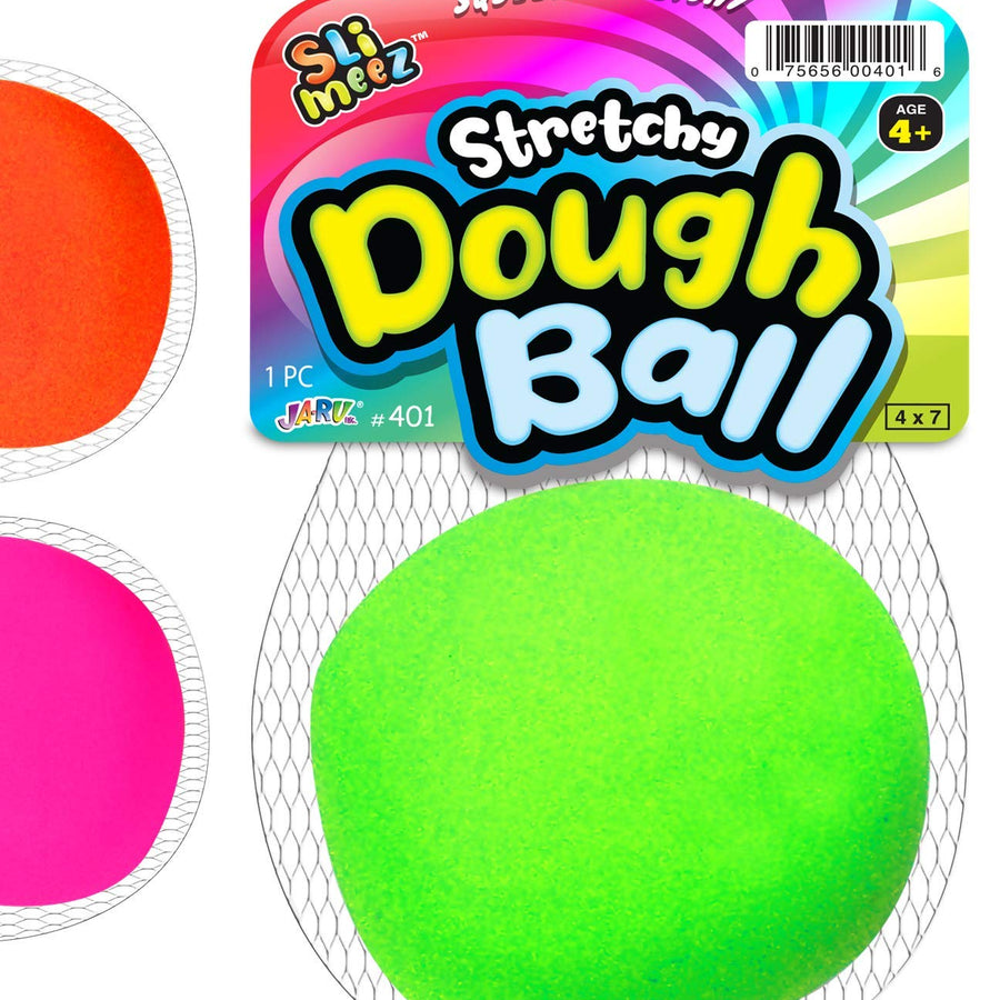 Fun a Ton Stretchy Balls Stress Relief (Pack of 1) Soft Dough Stress Ball Pull and Stretch. Hand Therapy or Sensory Fidget Toy, Squishy Anxiety Relaxing Toy. | 401-1s