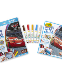 Crayola Cars 3 Color Wonder Set, Mess Free Coloring, Metallic Coloring Pages & Markers
