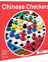 Pressman Checkers -- Classic Game With Folding Board and Interlocking Checkers
