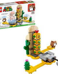 LEGO Super Mario Desert Pokey Expansion Set 71363 Building Kit; Toy for Creative Kids to Combine with The Super Mario Adventures with Mario Starter Course (71360) Playset (180 Pieces)

