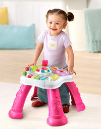 VTech Sit-To-Stand Learn & Discover Table, Pink
